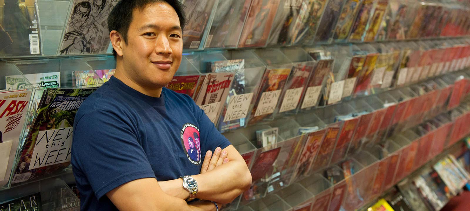 We talk Cosmunity, Comic Book Men and Karate Kid with Ming Chen