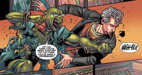 Sea Devils, the Boneless, and a Giant Robot OH MY! – Twelfth Doctor Vol.4 Review