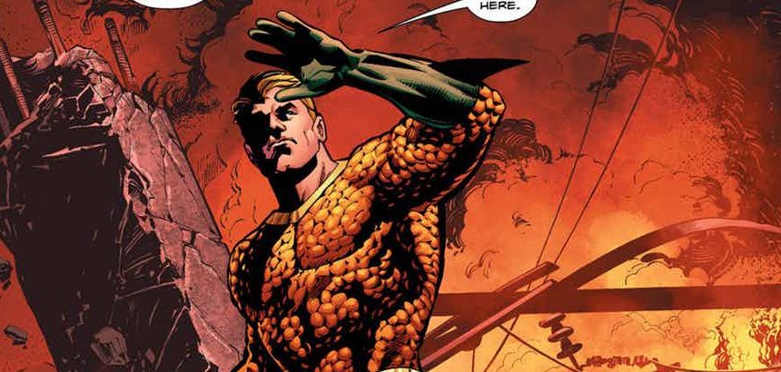 Stopping A Warhead in Aquaman #18 REVIEW