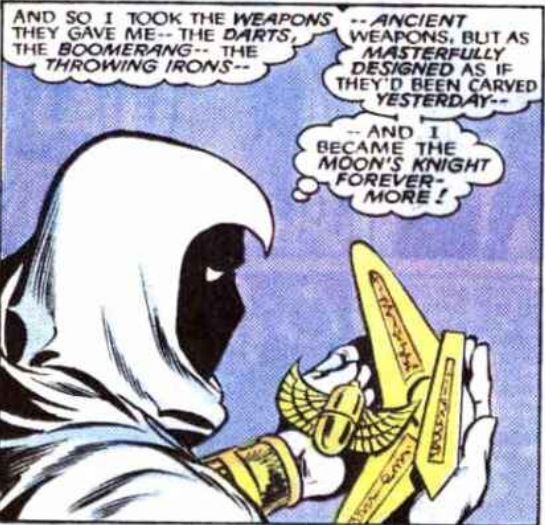 Ask the Council #6 – How did Hawkeye make the Weapons of Moon Knight?
