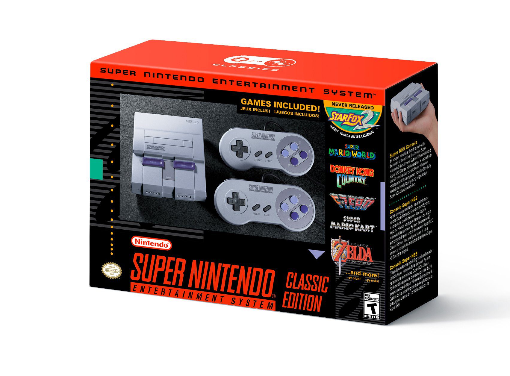 Nintendo Officially Announces the SNES Classic