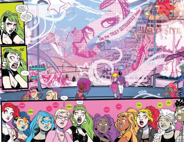 Jem and the Holograms: The Misfits #1: Infinite Part 2 REVIEW