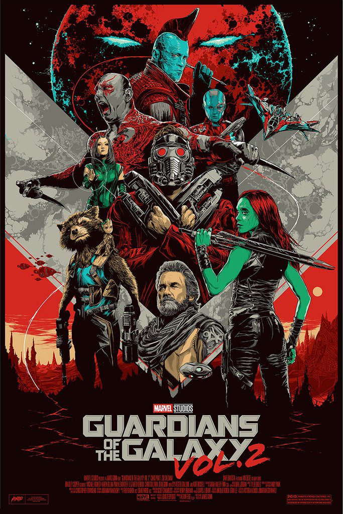 Act fast to score this Mondo Guardians of the Galaxy Vol 2 Print from Ken Taylor