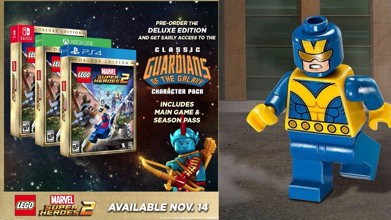 Lego Marvel 2 Deluxe Edition Is Coming To Switch Gww