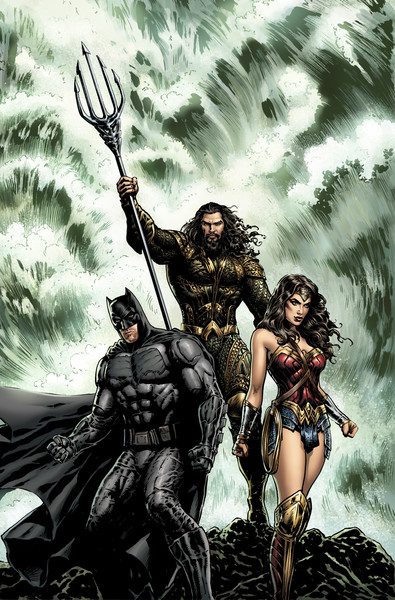Various DC Comics Titles Get Justice League Movie Inspired Covers