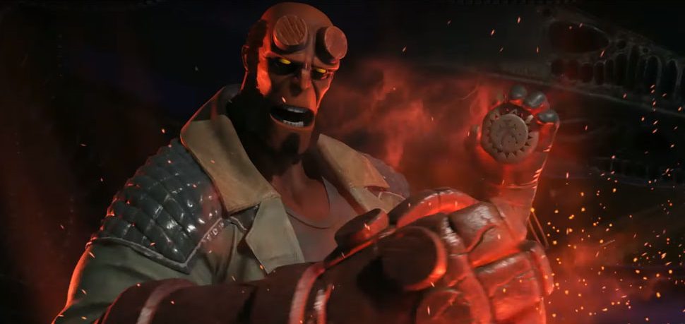 Injustice 2 Hellboy Gameplay Reveal