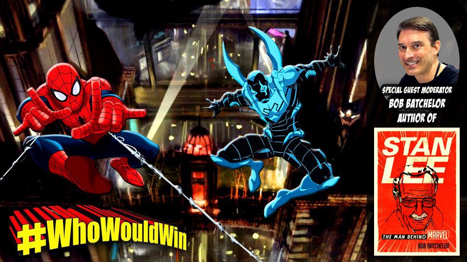 #WhoWouldWin: #BattleOfTheBugs – Spidey vs. Blue Beetle