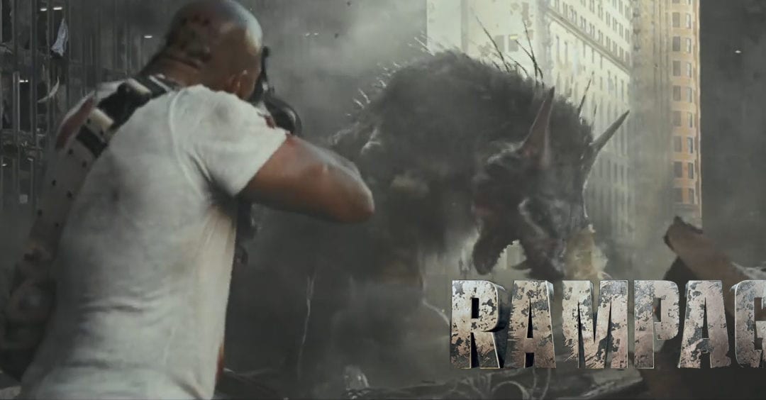 TRAILER: Monsters Wreak Havoc On The City in ‘Rampage’