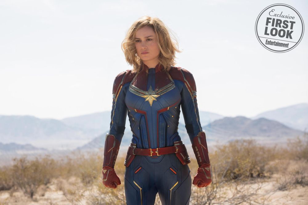 Captain Marvel hits the cover of Entertainment Weekly