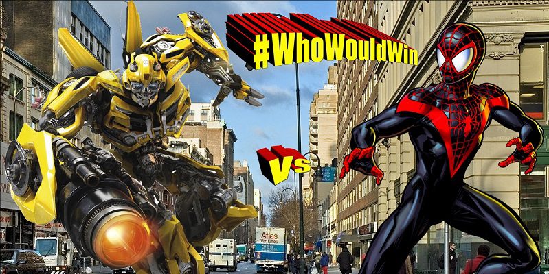 #WhoWouldWin: Miles Morals vs. Bumblebee