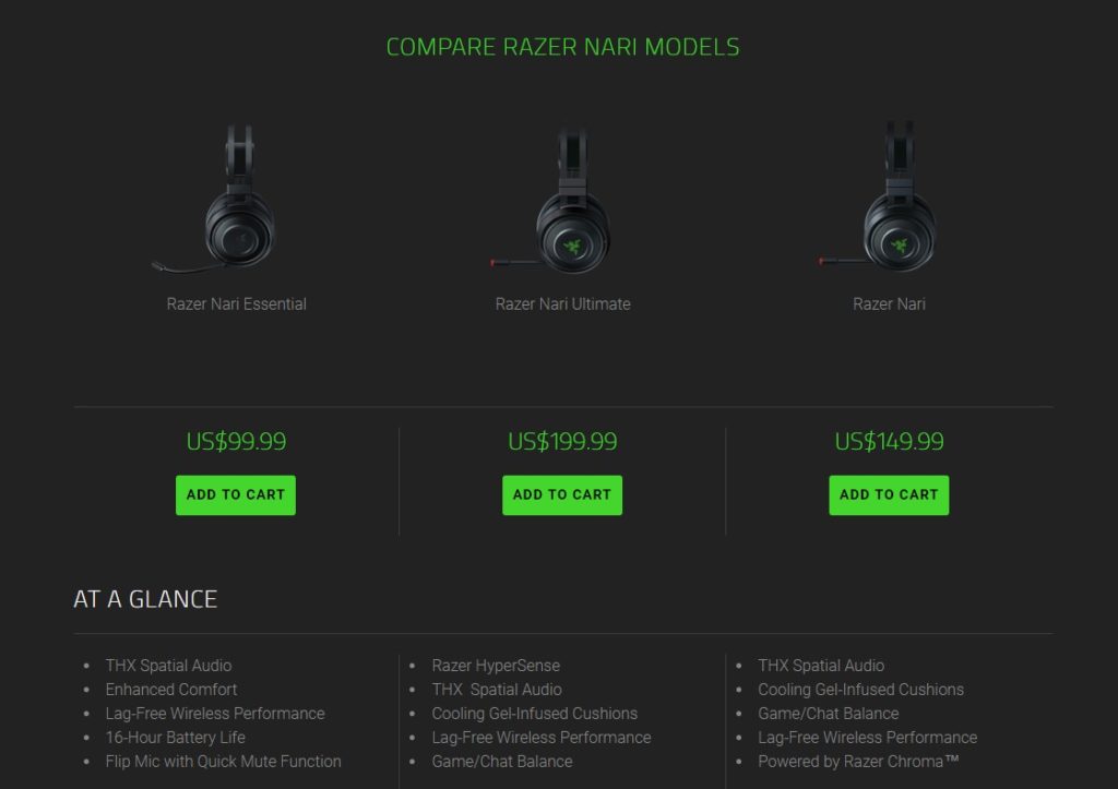 Razer Nari Wireless Gaming Headsets are Rockin' 