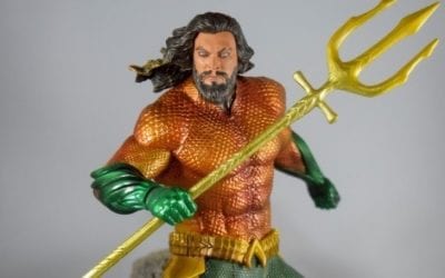 Diamond Select’s DC Movie Gallery Aquaman and Ocean Master Statue Reviews