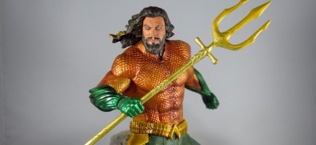 Diamond Select’s DC Movie Gallery Aquaman and Ocean Master Statue Reviews