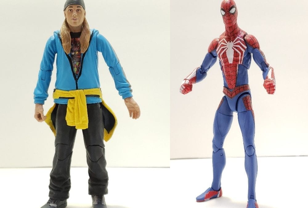 Jay & Silent Bob Reboot and Spider-Man Diamond Select Figures (Review)