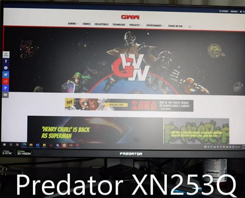 acer predator XN253Q