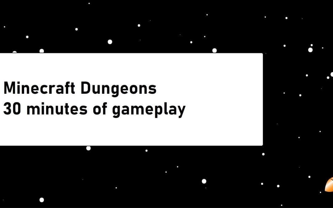 30 Minutes of Minecraft Dungeons Gameplay