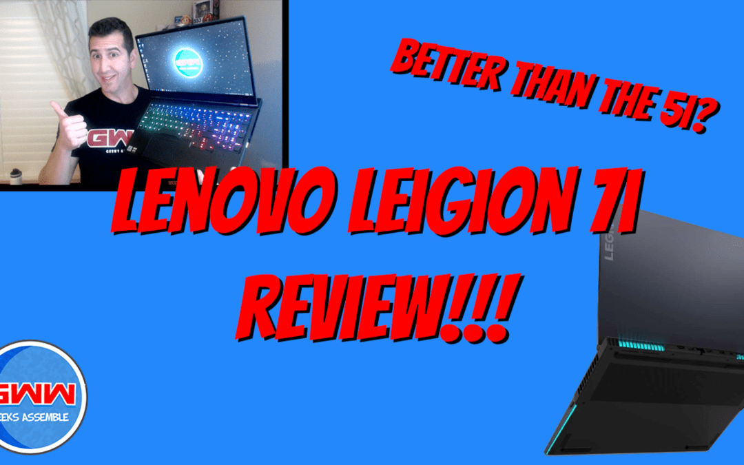 Full Review! Lenovo Legion 7i | Nvidia 2080 Super Max Q and Intel Core i9-10980H