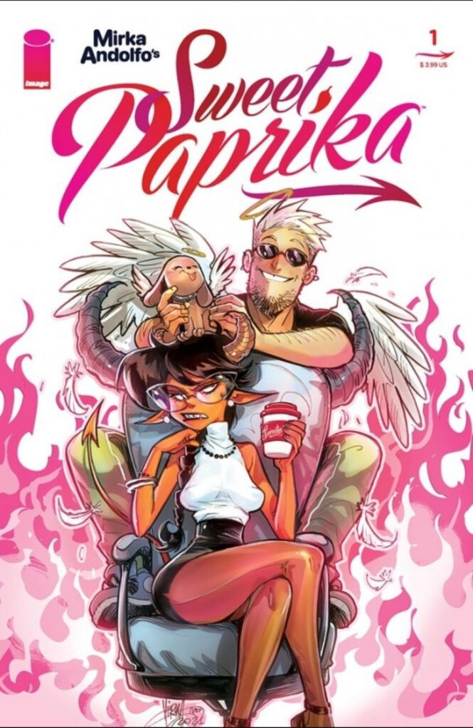 Cover of Sweet Paprika by Writer and Artist Mirka Andolfo