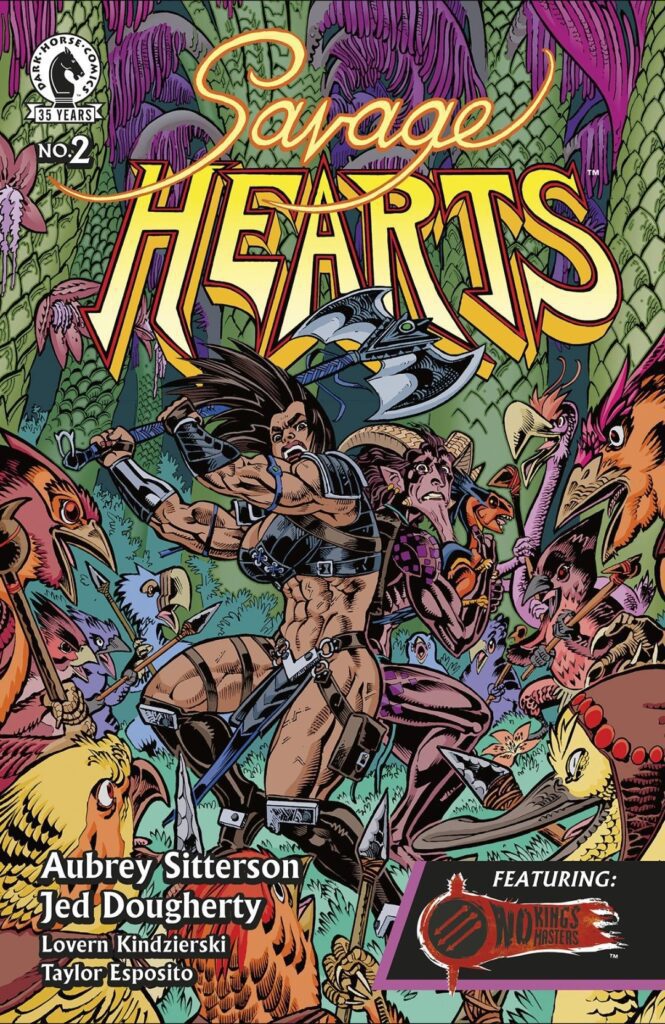 Savage Hearts # 2 Cover 