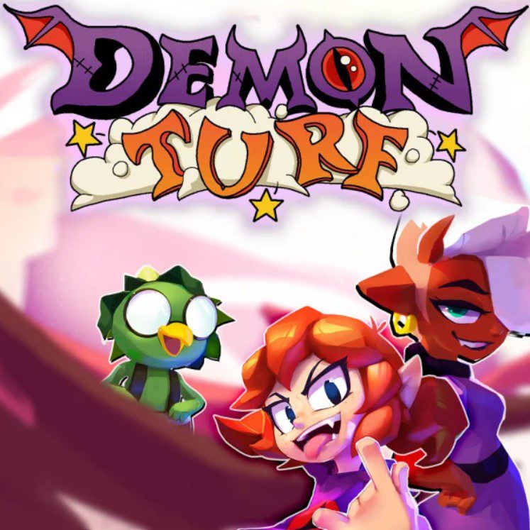 Cover Art Demon Turf Review including Beebz and the gang