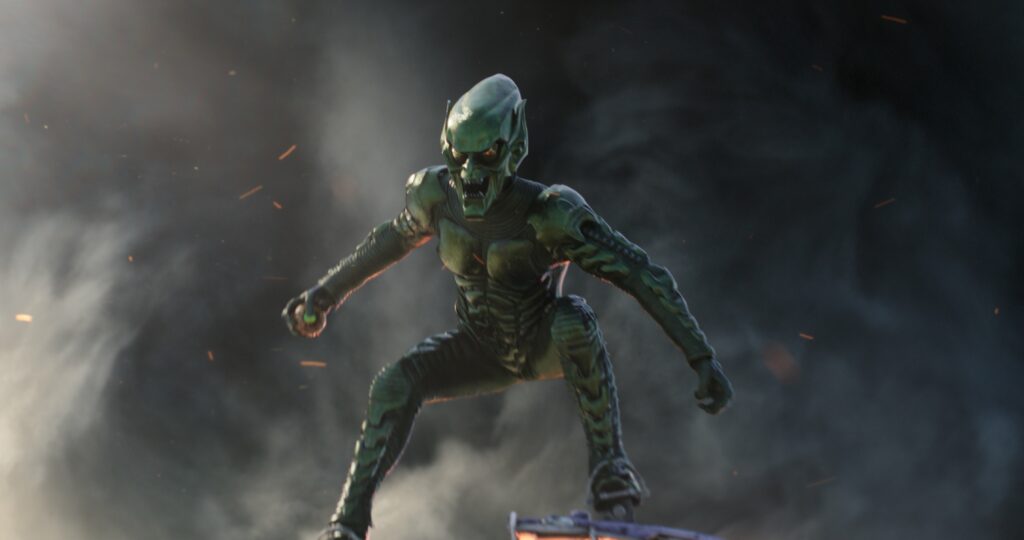 Norman Osborn/Green Goblin (Willem Dafoe) in Marvel Studios' SPIDER-MAN: NO WAY HOME.