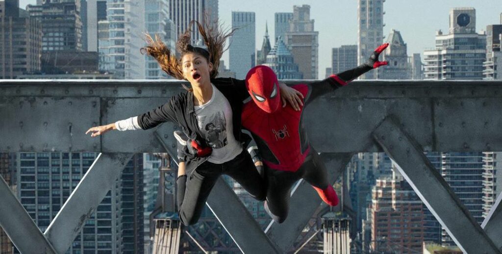 Marvel Studios and Sony Pictures, Spiderman No way Home Swings into theaters everywhere, thursday. Stay ahead of spoilers, and stay off social media