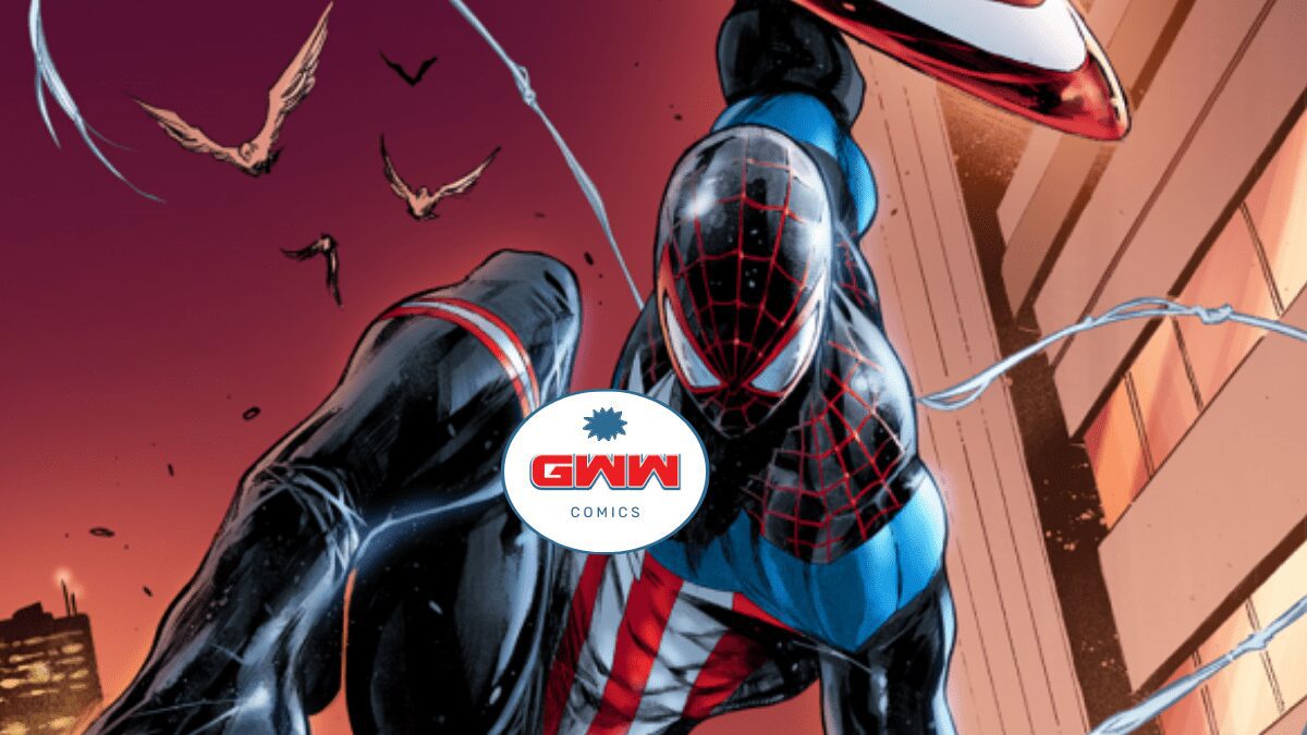 What If...Miles Morales was Captain America #1 variant cover with GWW logo
