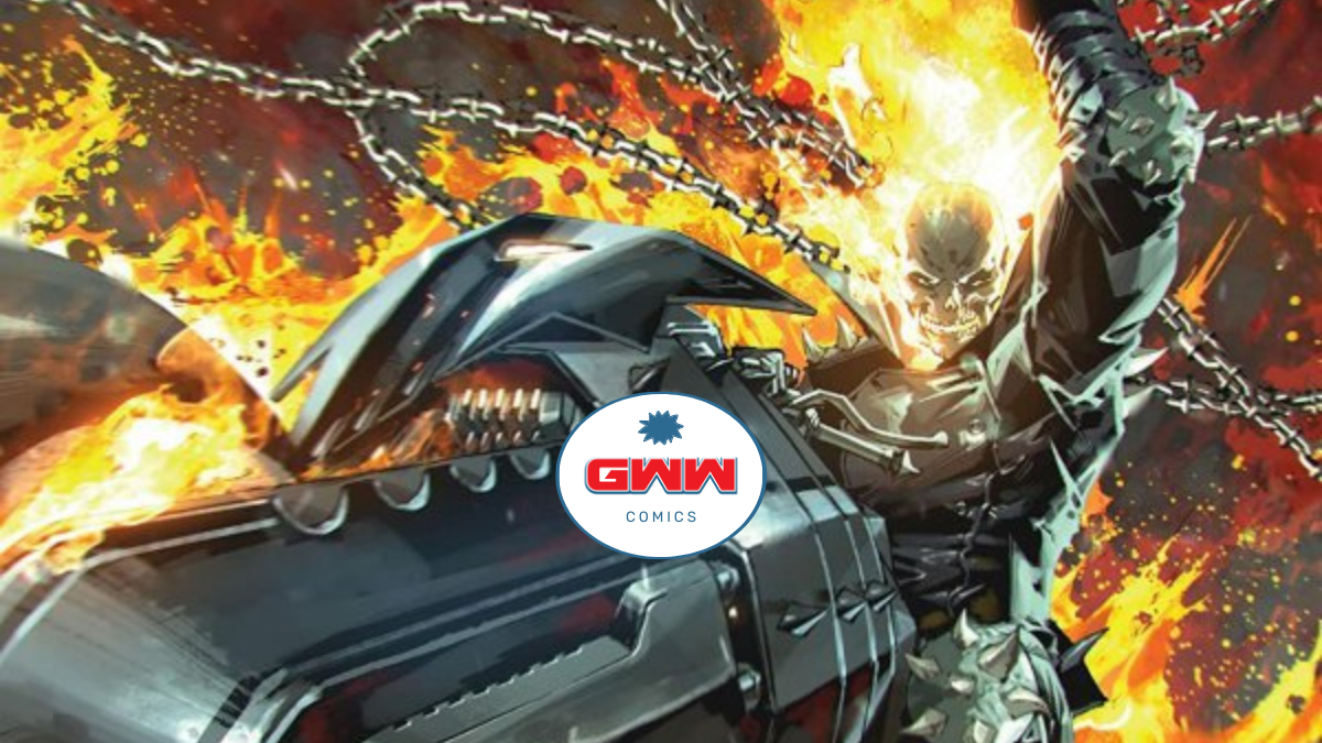 Ghost Rider #1 main cover with GWW logo
