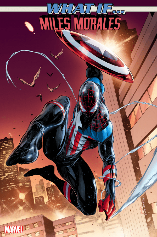 What If...Miles Morales was Captain America #1 variant cover