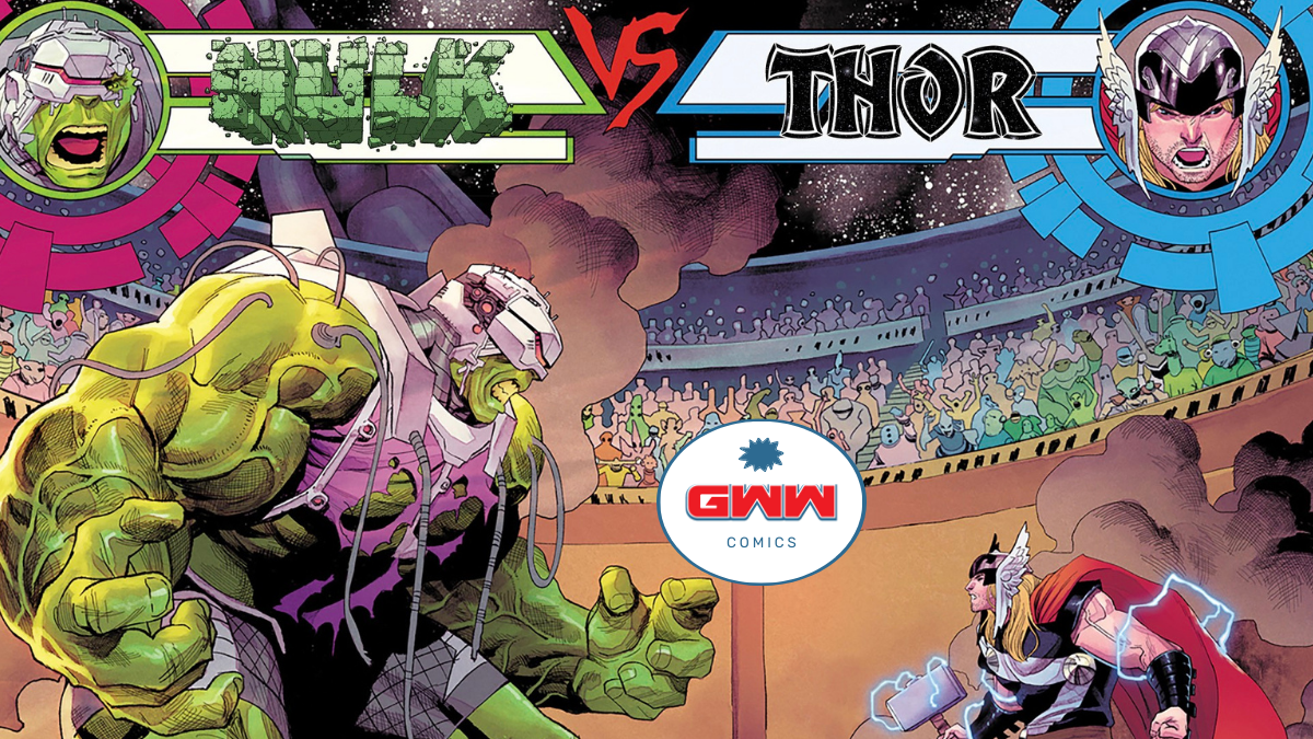 Hulk vs. Thor interior page preview 1 with GWW logo