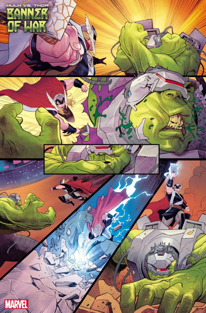 Hulk vs. Thor interior page preview 2