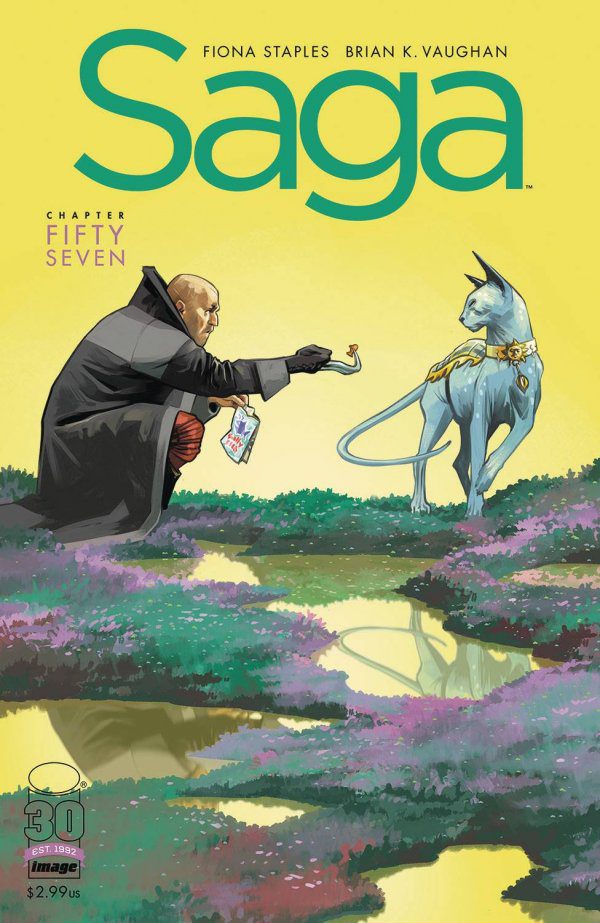 Saga #57 cover