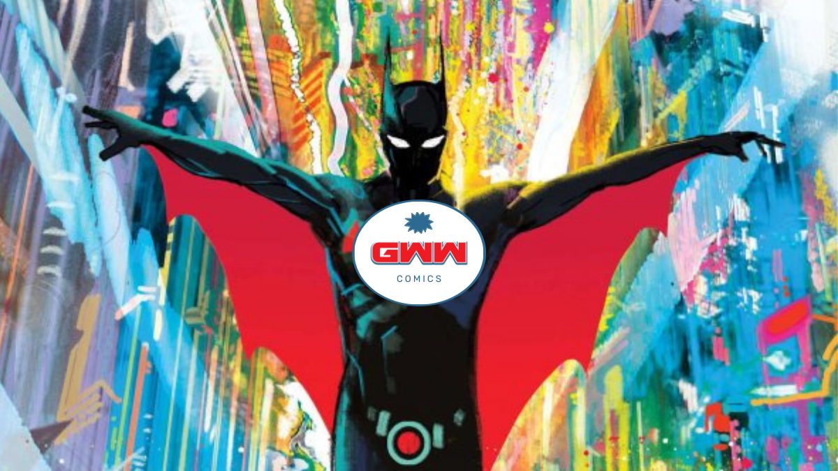 Batman Beyond #1 variant cover with GWW logo