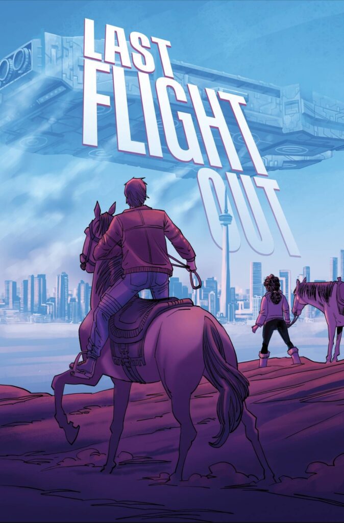 Last Flight Out # 6 Cover