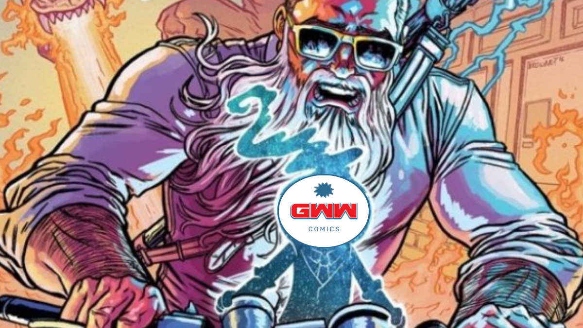 Eight Billion Genies variant cover with GWW logo