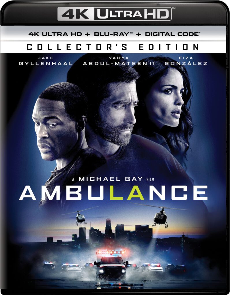 Michael Bay's Ambulance On Blu-ray Courtesy Of Universal Home Entertainment
