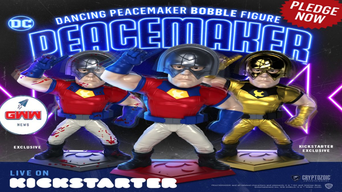 Peacemaker Dancing Bobble Figure Kickstarter