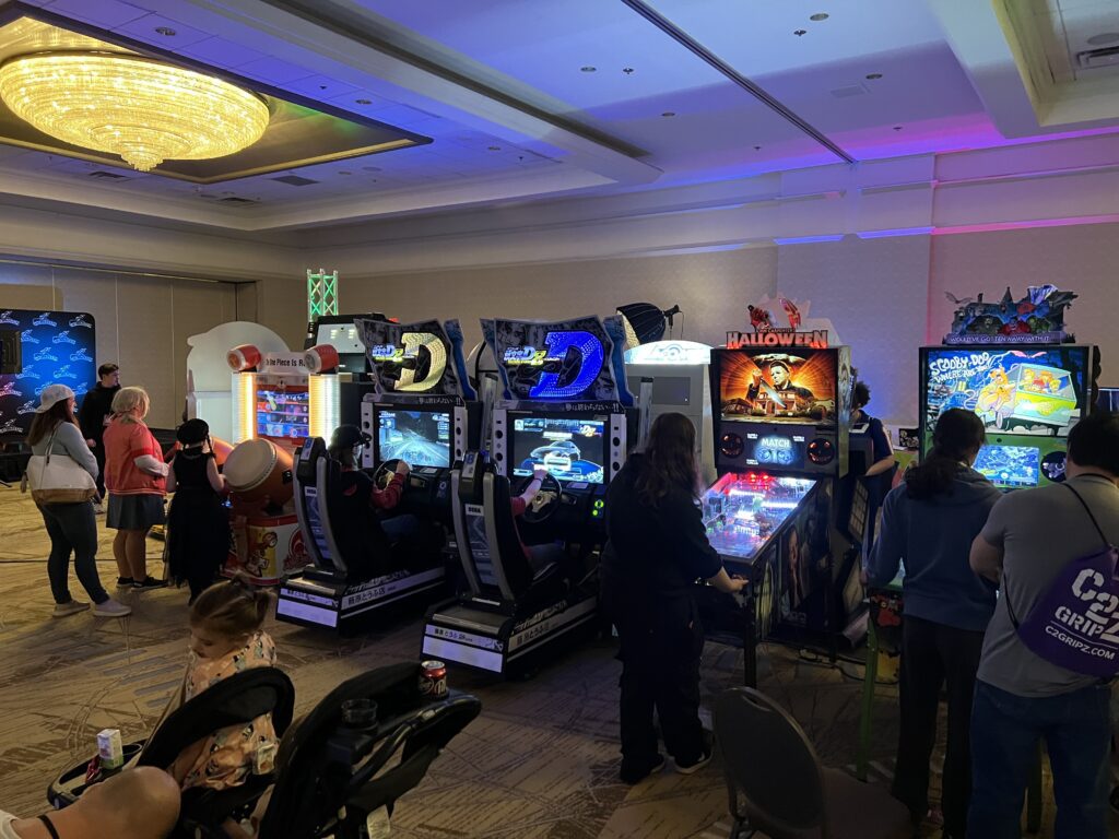 GalaxyCon Richmond 2024 Arcade