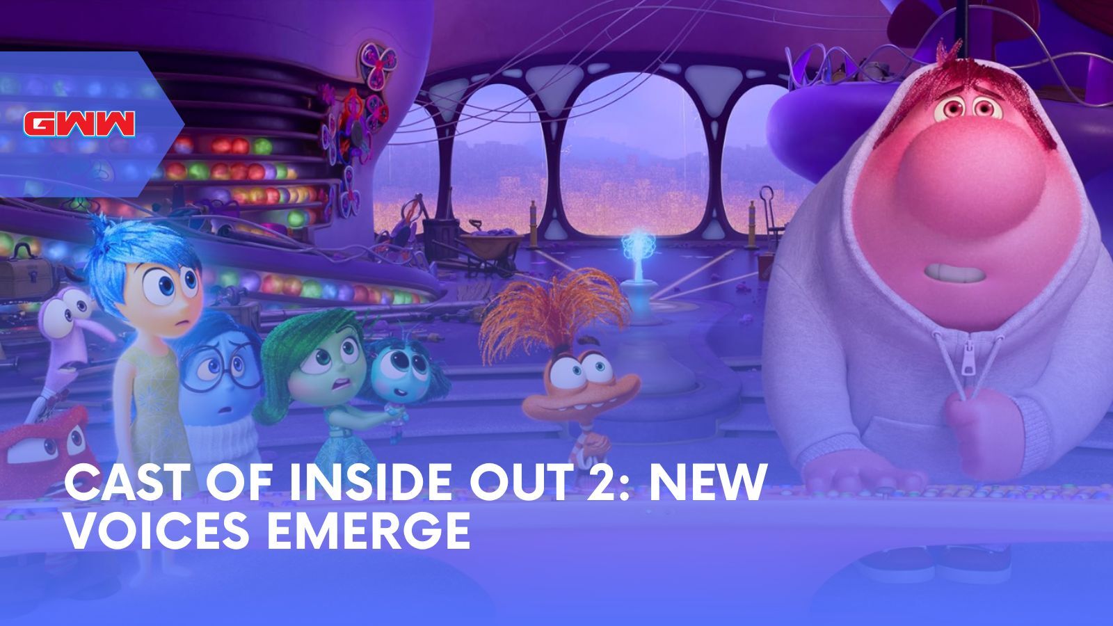 Cast of Inside Out 2: New Voices Emerge