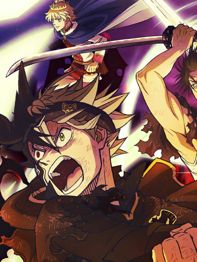 Asta and other magic knights of Black Clover