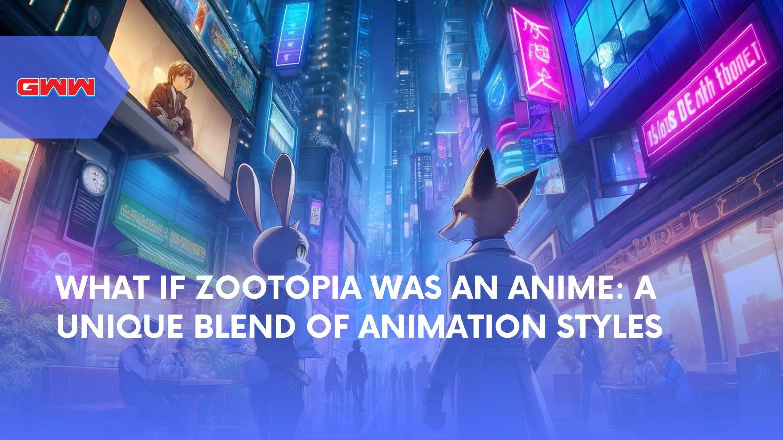 What If Zootopia Was an Anime: A Unique Blend of Animation Styles