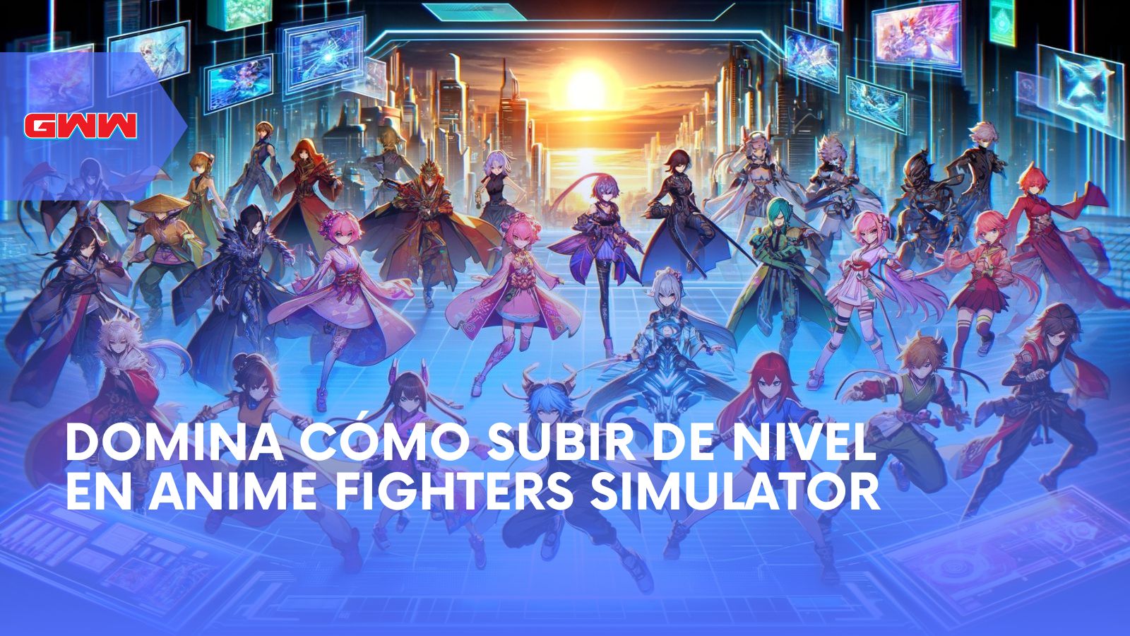 Domina cómo subir de nivel en Anime Fighters Simulator