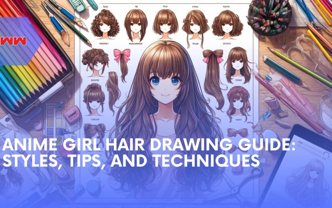 The Art of Drawing Anime Girl Hair: Techniques, Styles, and Tips for Perfect Hairstyles