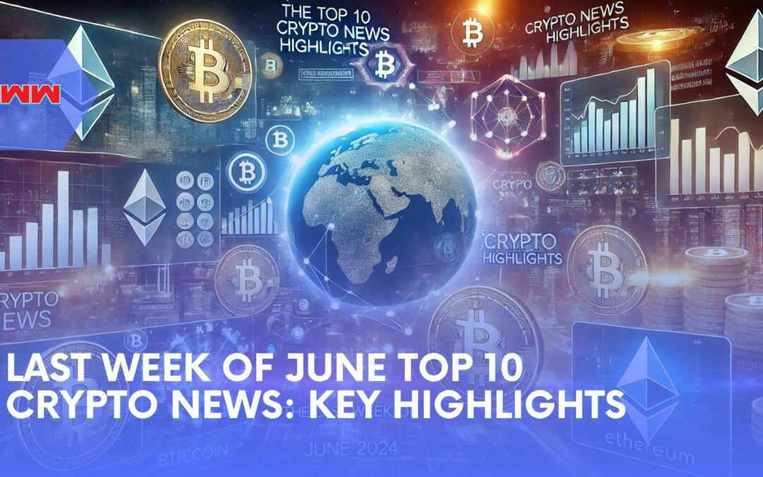 Top 10 Crypto News from the Last Week of June 2024: Key Highlights