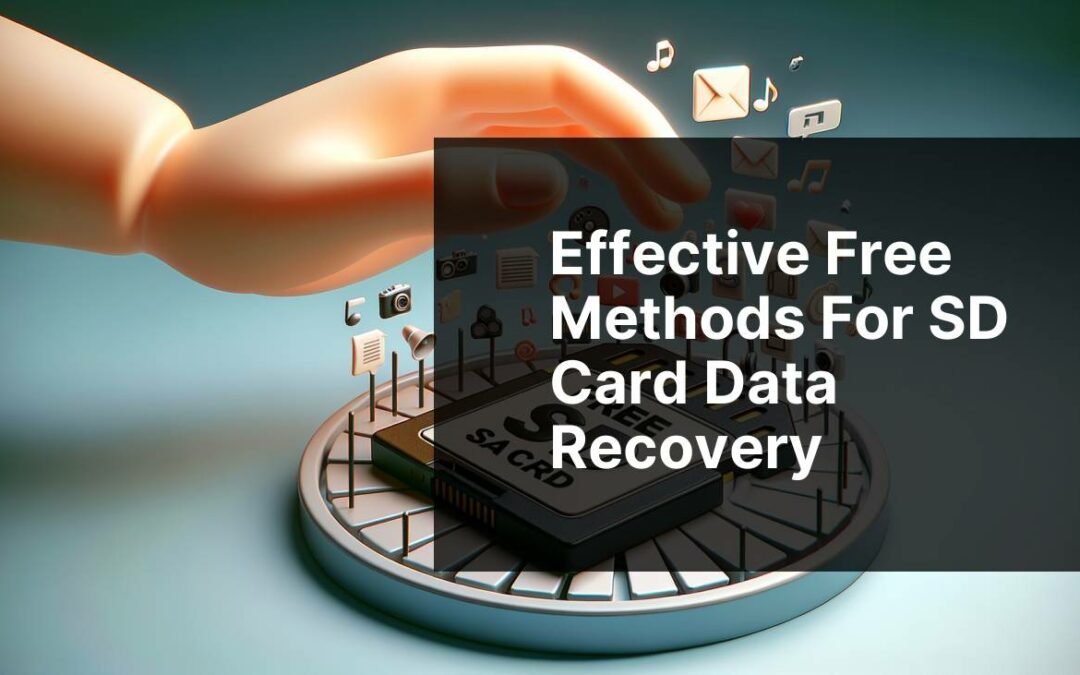 4 Effective Ways to Perform SD Card Recovery | Free Recovery Software