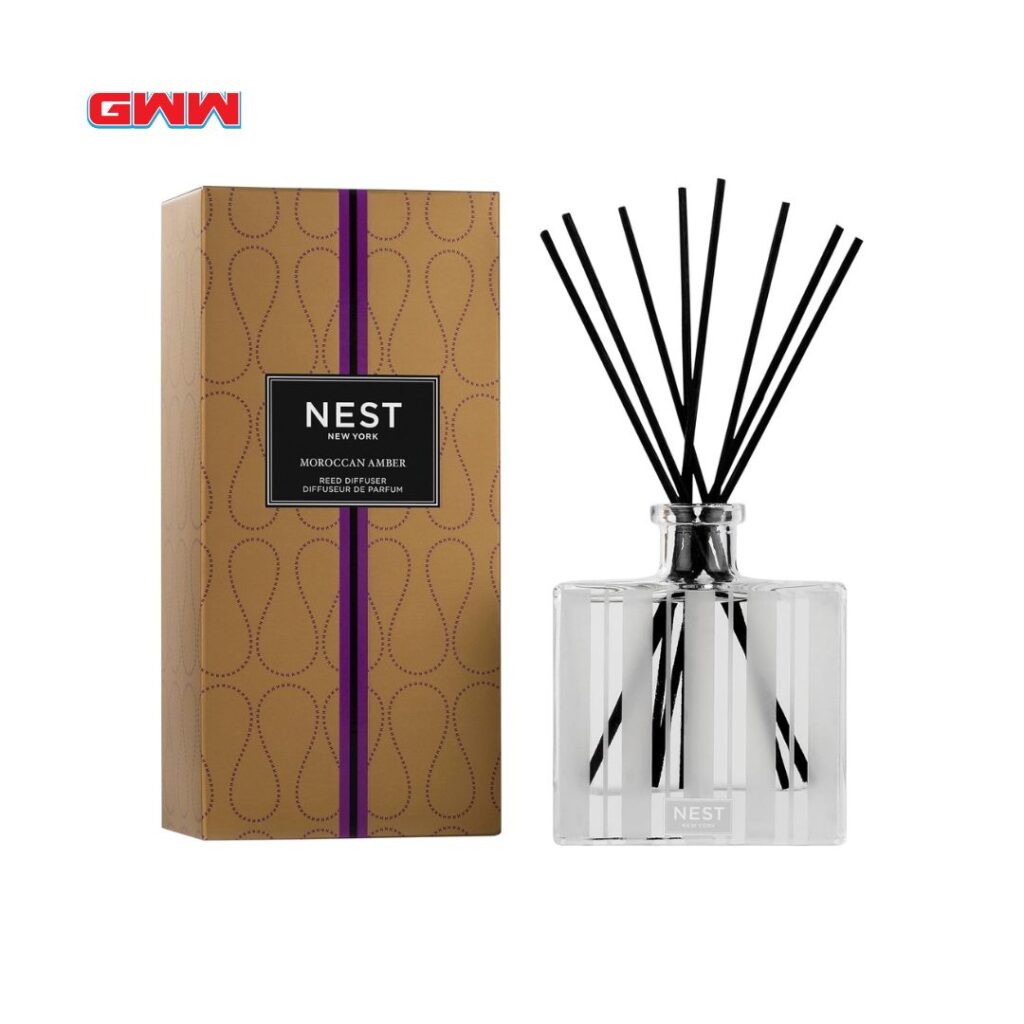 NEST Fragrances Moroccan Amber Scented Reed Diffuser