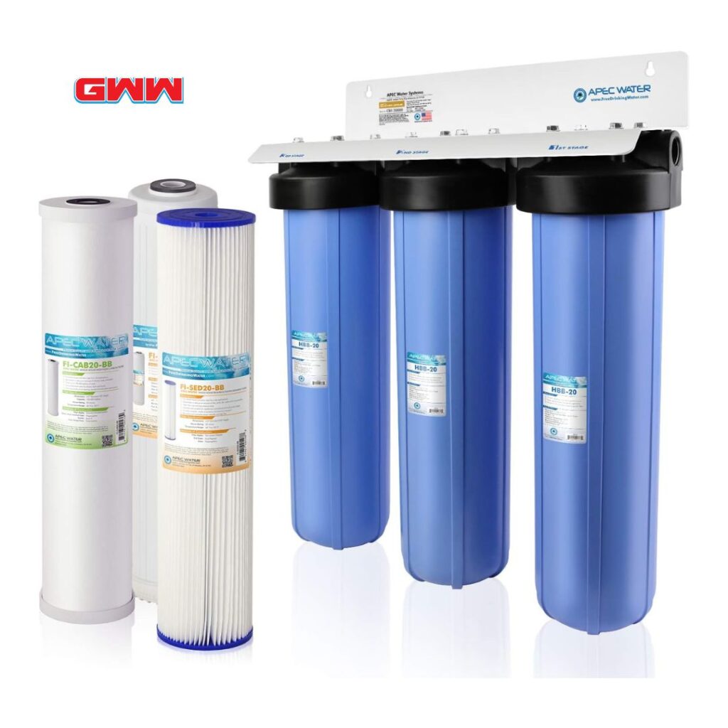 APEC 3-Stage Whole House Water Filtration System