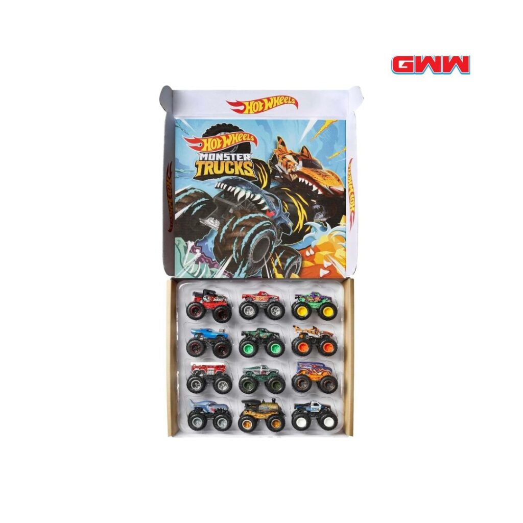 Hot Wheels Monster Trucks Toy Truck 12-Pack