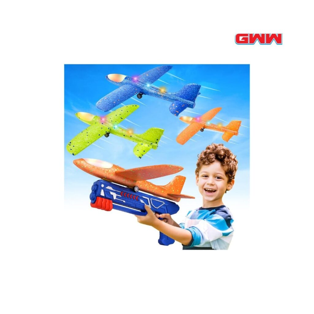 Fuwidvia 3-Pack Foam Glider Planes