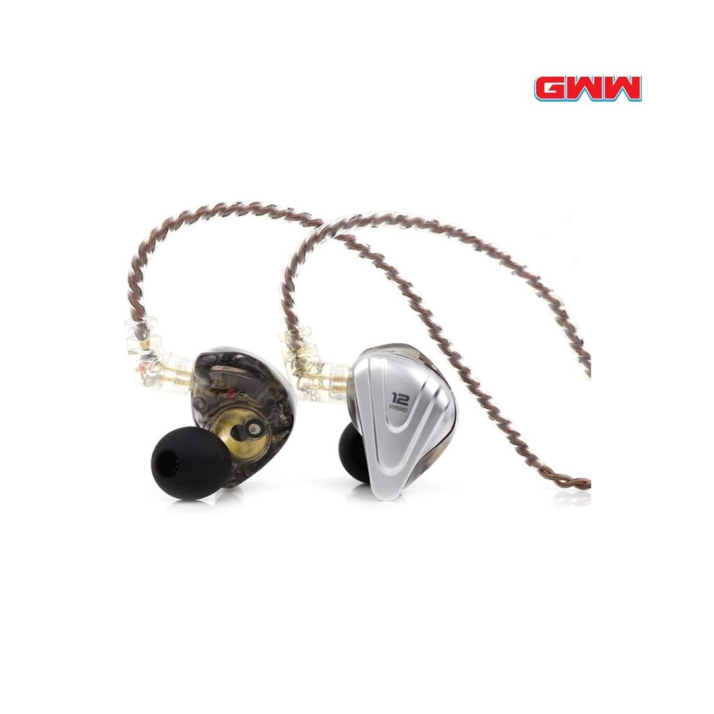 15. Linsoul KZ ZSX 5BA+1DD 6 Driver Hybrid in-Ear HiFi Earphones